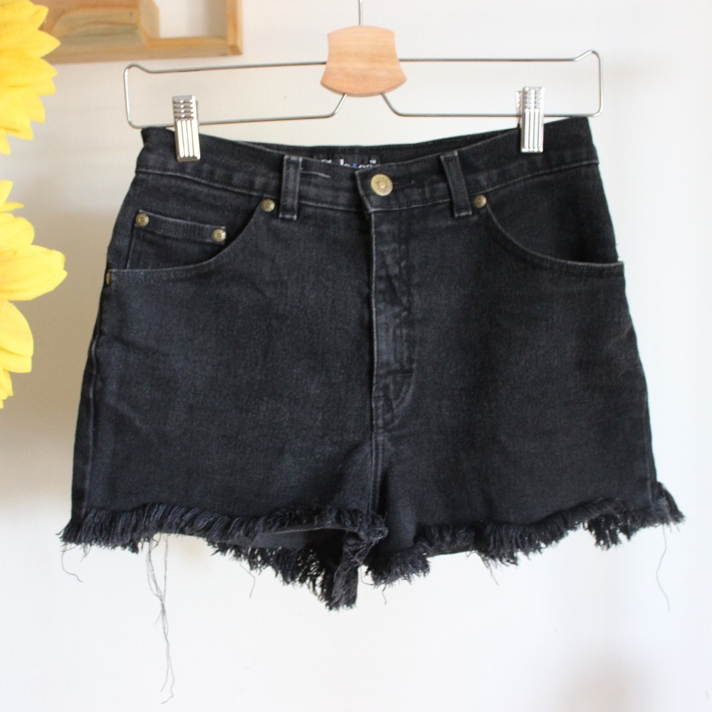 Style & Co Frayed High Waist Shorts